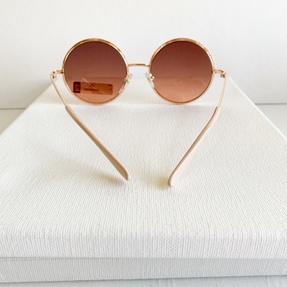 New with tage FGX rose gold round sunglasses - Picture 3 of 5